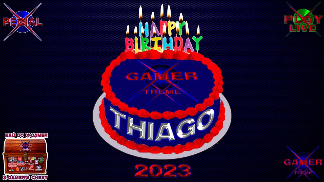 🔴[X-LIVE] [X-Pecial] [36º Aniversário do Thiago] Jogos Variados