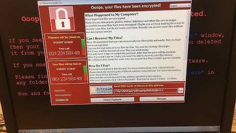 Cyber Attack hit thousands of computers and still continues