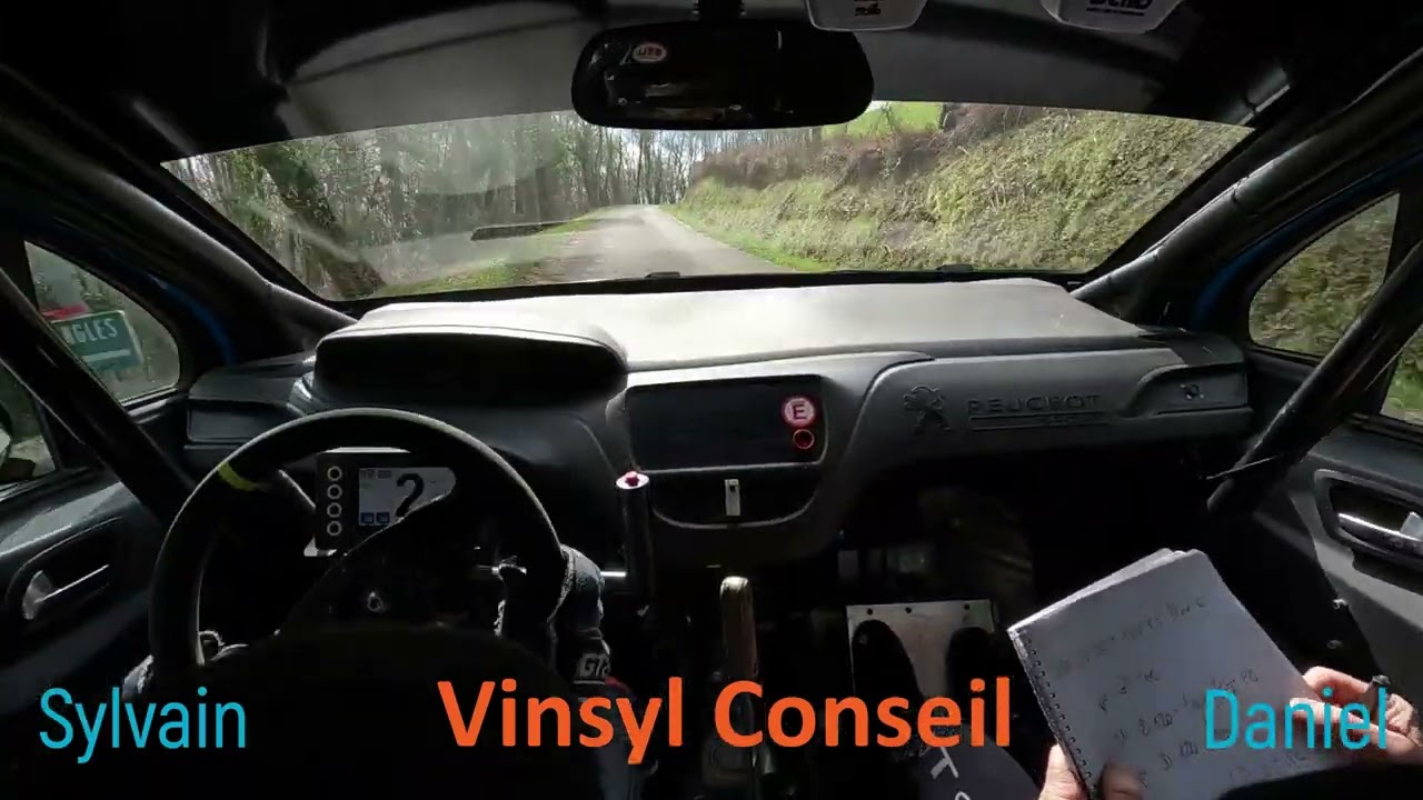 Rallye Vallon de Marcillac 2023 - Sylvain MAHIER 208 R2 - ES1 Noailhac