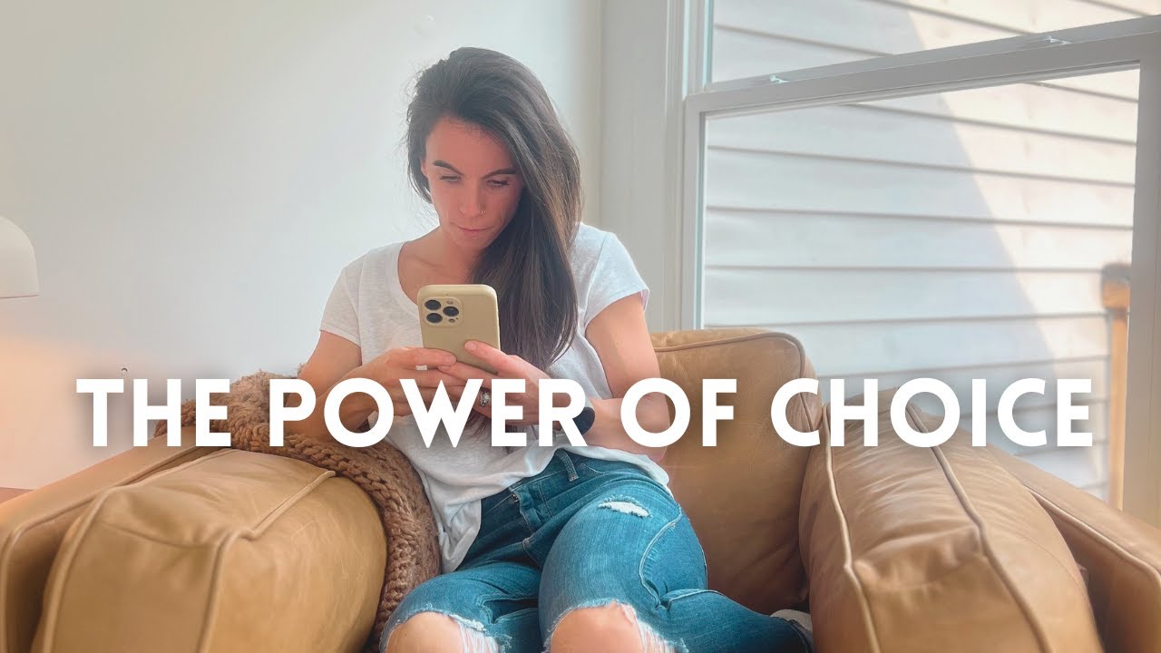Your choices determine your life. | MINIMALISM + INTENTIONAL LIVING