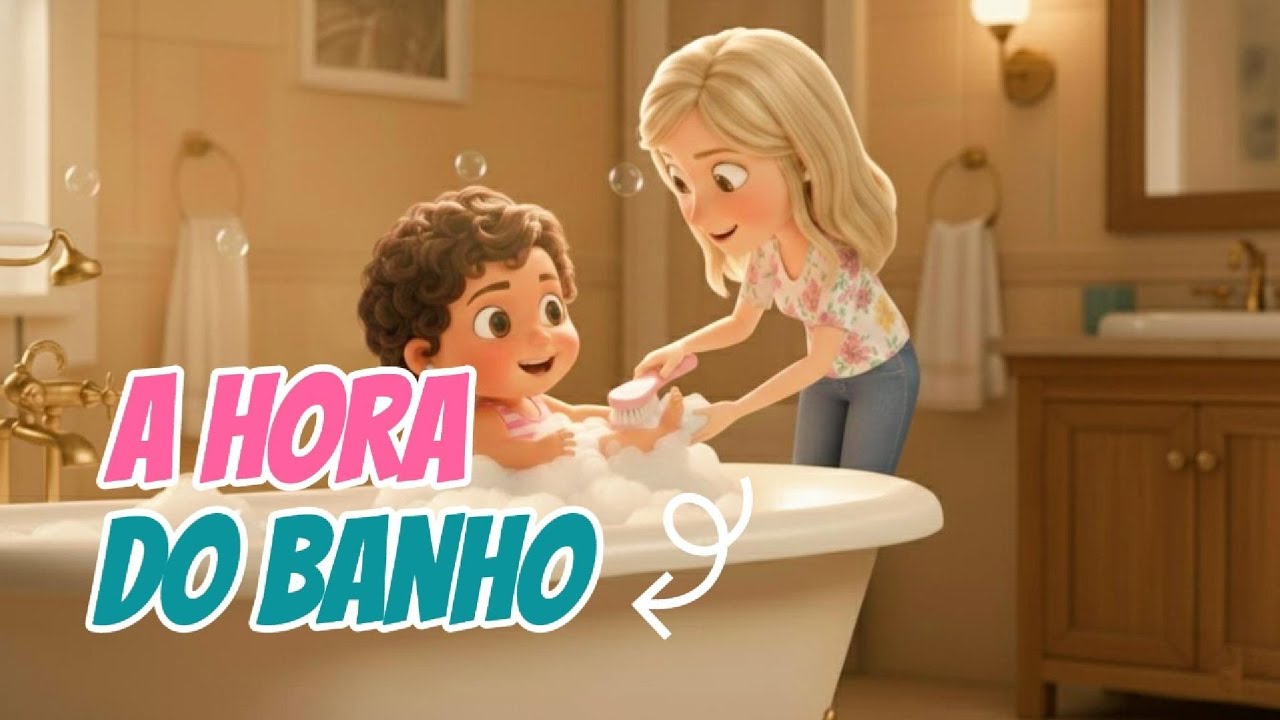 🛁 A Hora do Banho | Música Infantil Divertida e Educativa | Fofurices da JayD