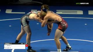 Junior FS 182 Finals - Jack Jessen (IL) vs. Max Lyon (IA)