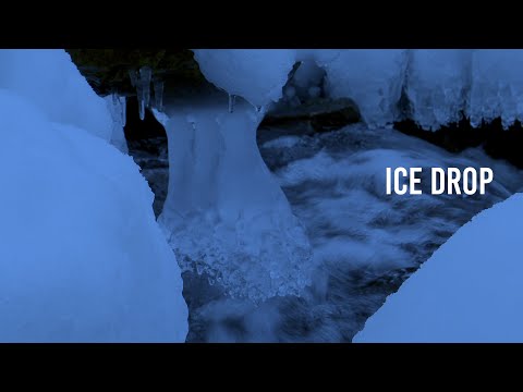 氷の雫 Ice drop 大倉滝（岐阜県飛騨市）、竜神の滝（長野県松本市）