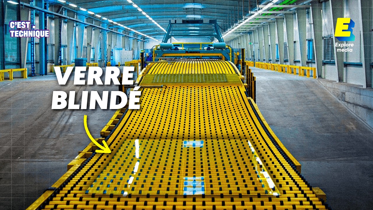 Comment on fabrique du verre incassable ? Le titre ne donne pas envie de regarder la vidéo mais ça reste super intéressant