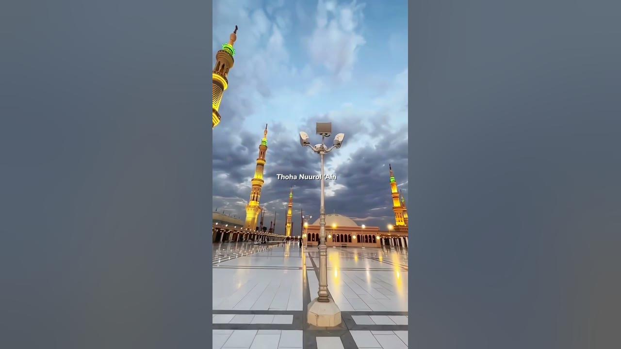 Qalbi fil madinah //lyrics//#maherzain##harrisj#lyrics #nasheed