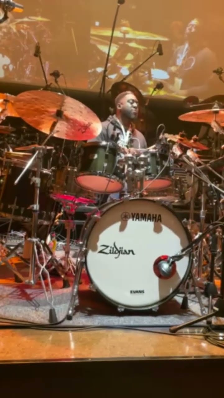 Larnell Lewis Soundcheck: Zildjian 400th Anniversary Concert