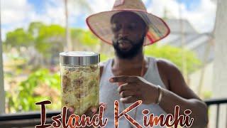 The Island Kimchi| A Korean favorite done the Caribbean way🔥