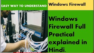 Firewall settings in Windows 10 | Firewall in Hindi | Firewalls and network security