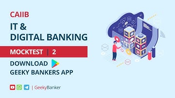 GEEKY BANKERS CAIIB IT Mock Test   2