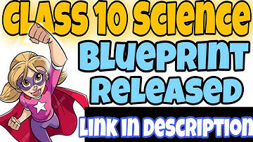 Cbse Class 10th Science blueprint released || Link in description👇👇 || Latest Blueprint 2021||
