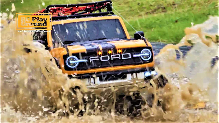 New Ford Bronco Raptor Traxxas TRX4 / H-Tech Custom Conversion Kit 2