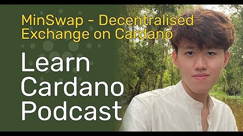 Cardano Decentralised Exchange - MinSwap DEX on Cardano with Plutus Smart Contracts