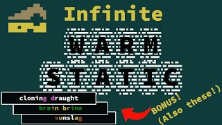 PATCHED IN 1.0 | Infinite Warm Static! (And More!) | Caves of Qud Cheese Shop [03]