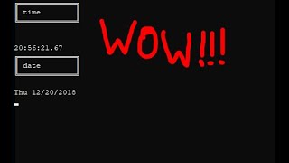how to make a modern & stylish batch file clock