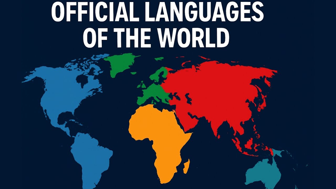 Official Languages of the World Explained - YouTube