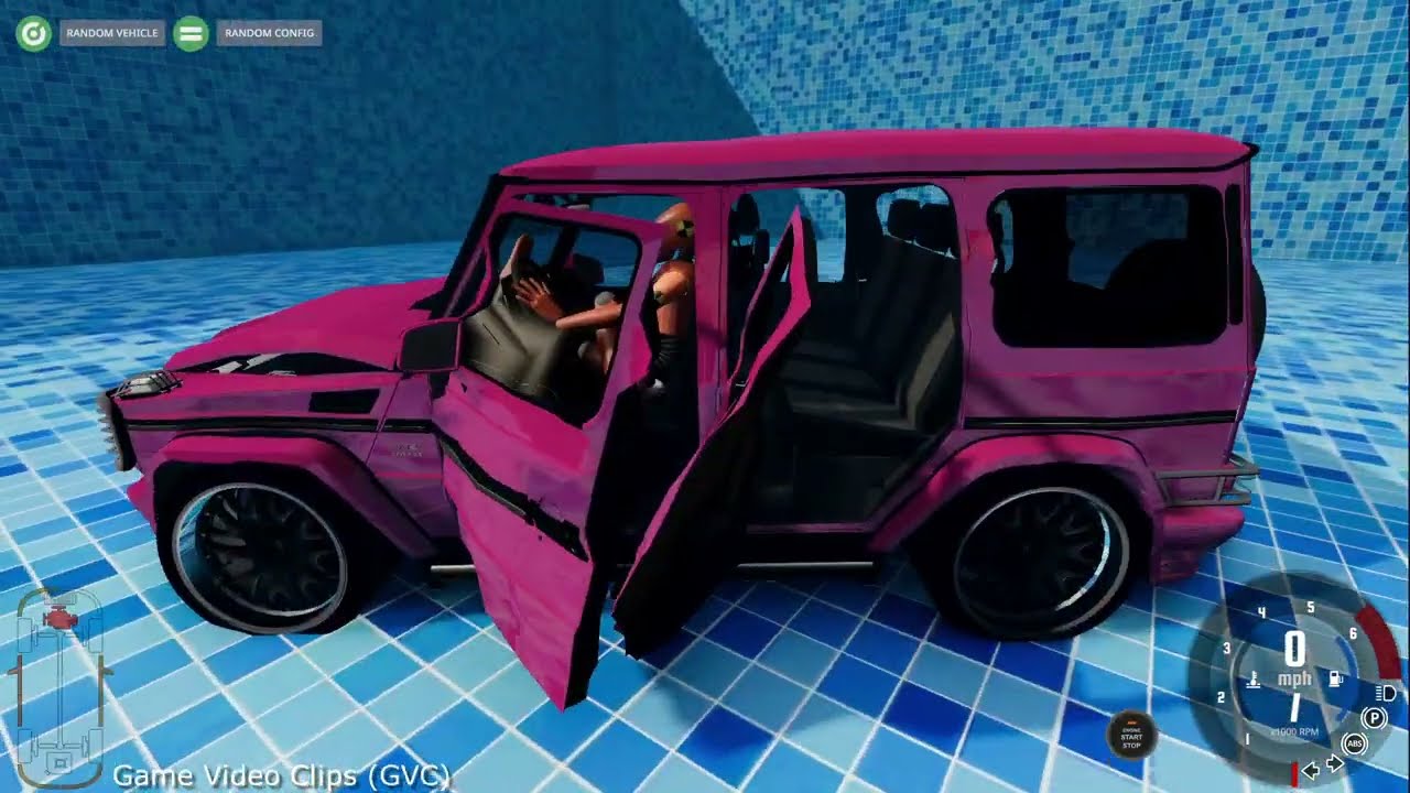 High Speed Cars Jumping In Pool #5 cars jumping into water