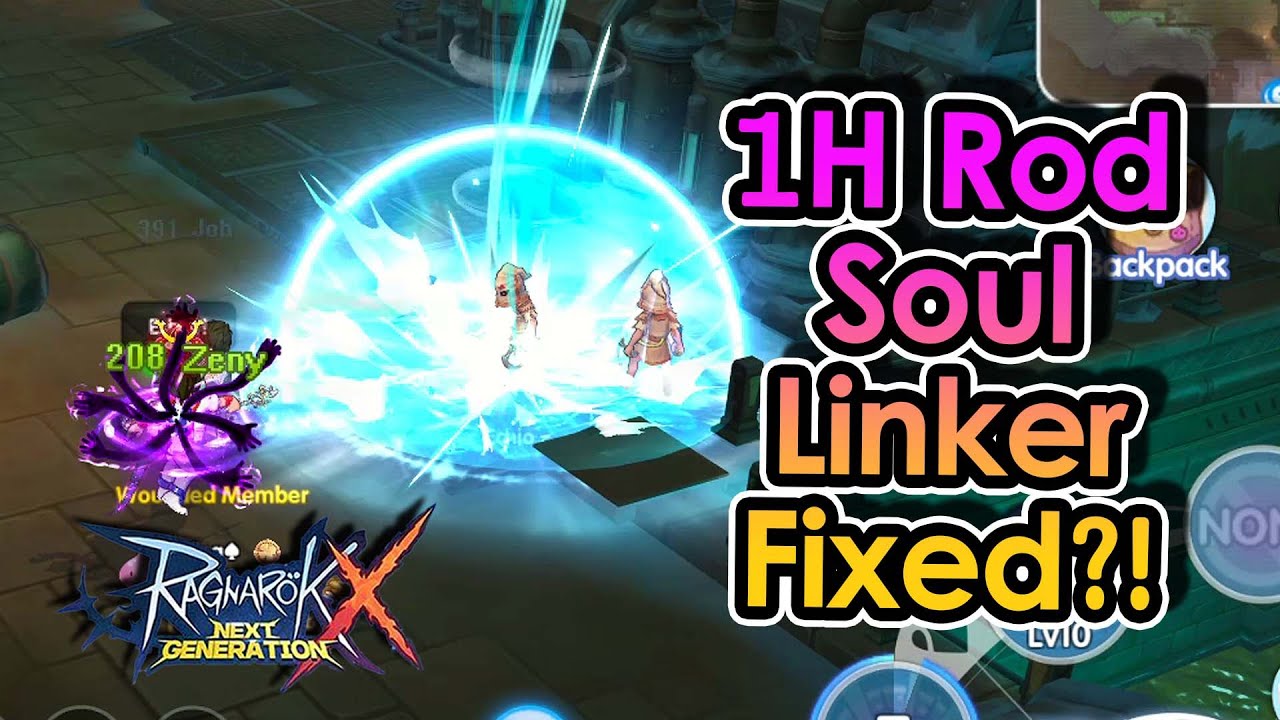 [ROX SEA] 1-Hand Soul Linker Rework. Faster Cooldowns, Bigger Support ...
