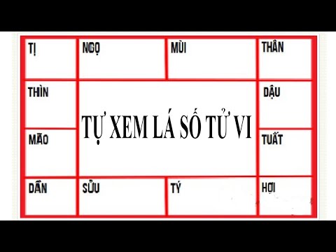 Quy tắc tự xem lá số tử vi - Hướng dẫn cách tìm cung tam hợp, nhị hợp, cung xung chiếu