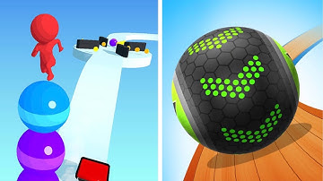 Stack Rider Vs Going Balls ✅💹All Levels Update Walkthrough Android iOS mobile Gameplay