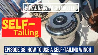 How to Use a SELF-Tailing Winch by Royal Navy Yachtmaster 9,321 views 1 year ago 1 minute, 42 seconds