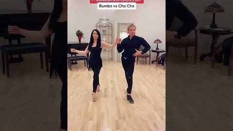 Difference between Rumba walk and Cha Cha Walk - Private ballroom dance lessons in Los Angeles