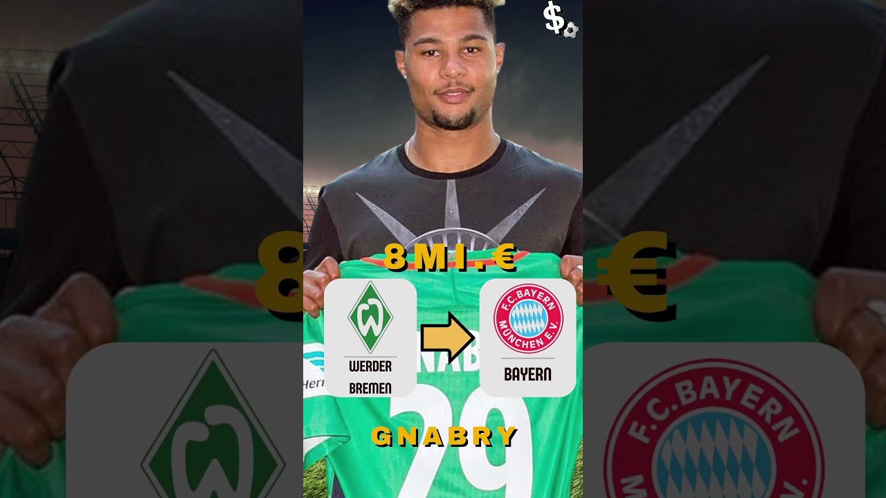 GNABRY TRANSFER HISTORY 