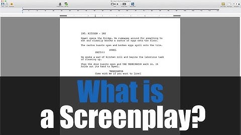 How to write a screenplay: What is a spec screenplay?
