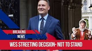 Wes streeting announces he will not contest the leadership with Andy Burnham