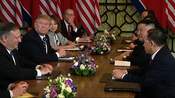 Kim answers media question about denuclearization