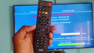 Zing Hd Box First Time Installation By Remote Settings Or Software Upgrade