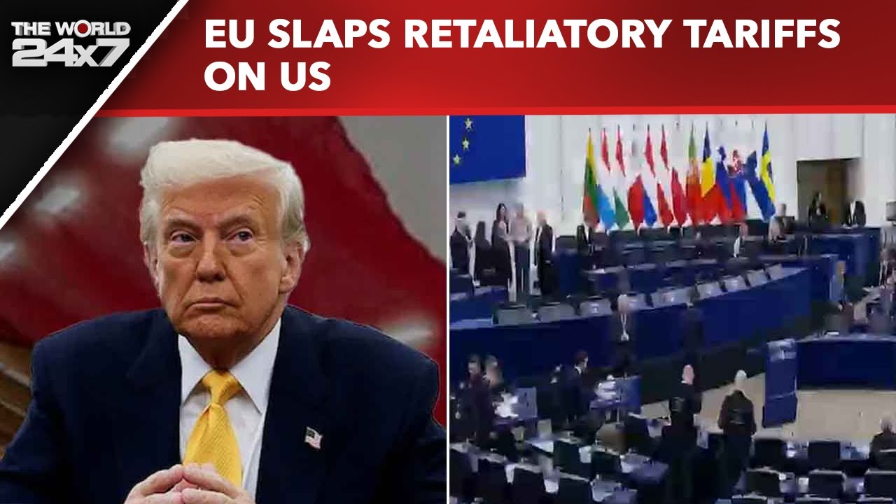 Trump Tariffs News | EU Slaps Retaliatory Tariffs On US, Global Trade War On Radar?