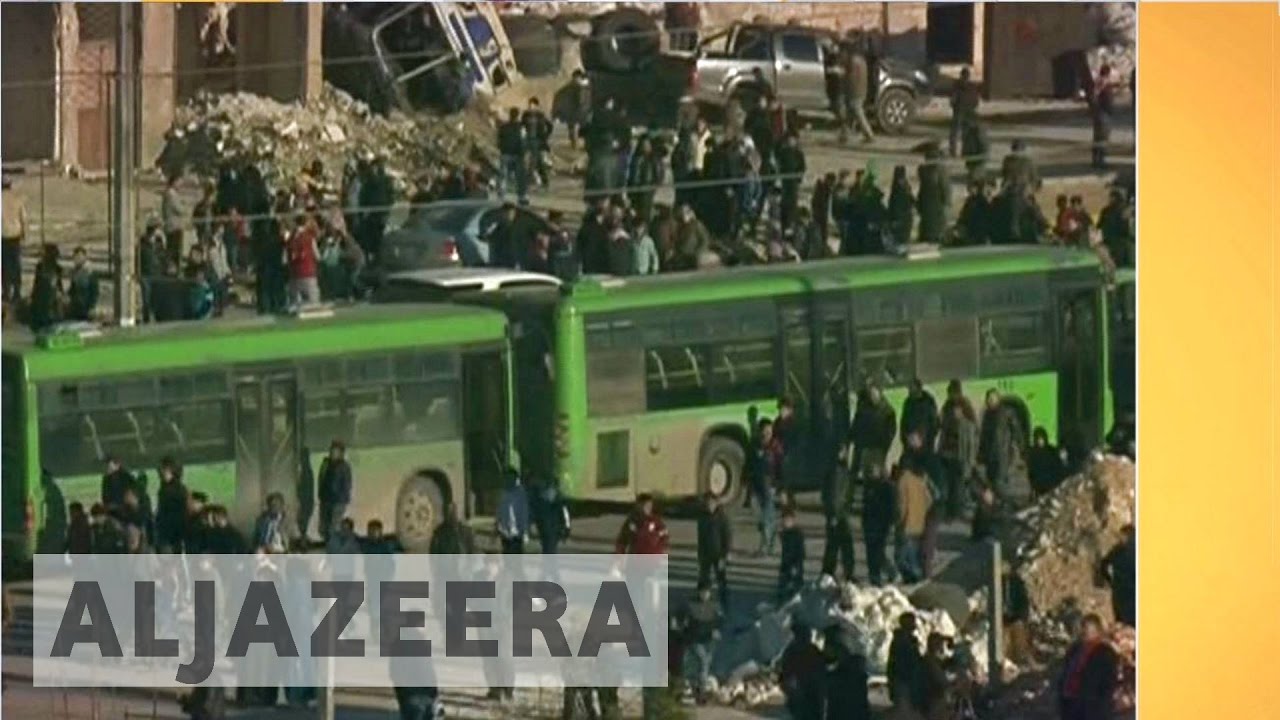 قصة من الداخل - إخلاء حلب: عملية إجلاء المناطق التي تسيطر عليها المعارضة جارية