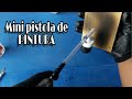 Aerógrafo casero/ Como hacer / Mini pistola de pintura/ Facil/ En minutos