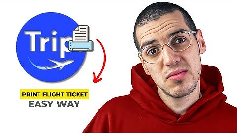 How to Print a Flight Ticket from Trip.com (Step-by-Step Guide 2025)