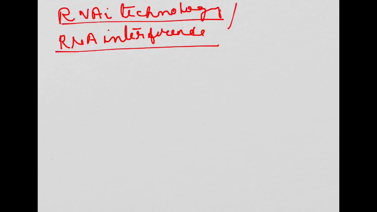 RNA interference (RNAi) mediated gene silencing Part 1 - YouTube