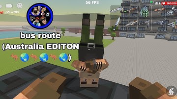 bus route (Australia EDITON 🦘🌏🦘🌏🦘🌏) #ssb3 #capcutedit #simplesandbox3 #ssb2 #idkwhattoputhere