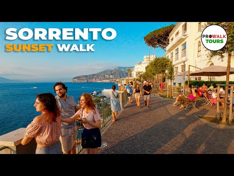 Sorrento, Italy Sunset Walk