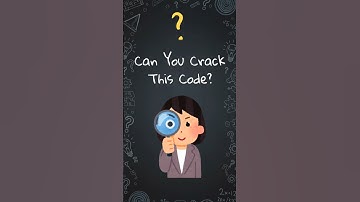 Can You Crack This Simple Code? 🔍Coding Puzzle #shorts  #brainteasers #quiz #viralvideo #viralshorts