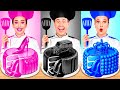 ピンクVSブラックVSブルーカラークッキングチャレンジ Crazy DO