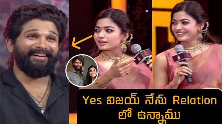 Yes!! I am In Relationship With VijayDevarakonda | Rashmika Confirms Her Relationship With Vijay CH