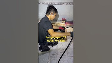 Thông tắc cống nghẹt bằng máy áp lực nước