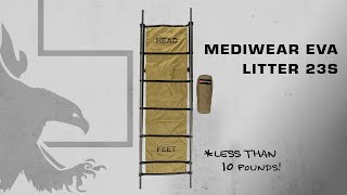 Mediwear Collapsable Litter Demo & Overview #bethedifference #beprepared #savelives @Narescue01