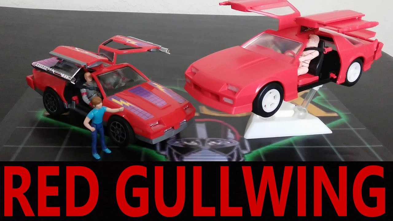 RED GULLWING RAMEN TOY MAKINA TEST SHOT AND COMPARISON - YouTube