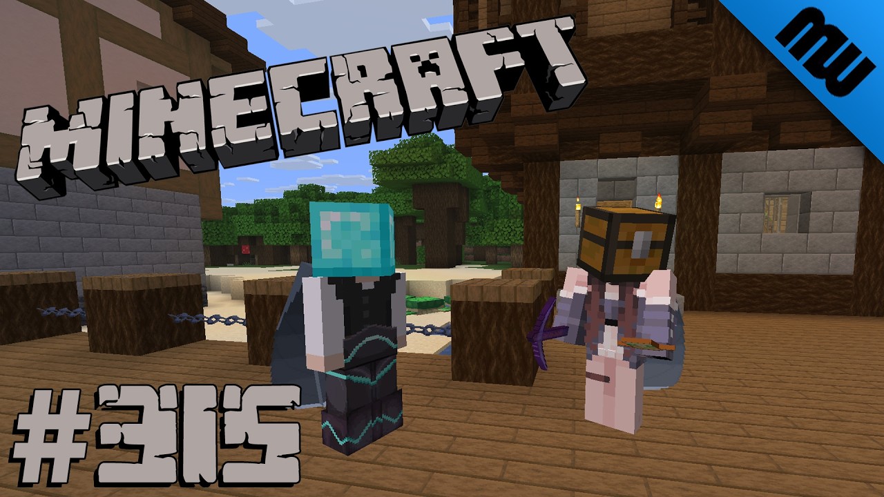 Spaß mit den Miniblöcken und Rundtour bei Miss Flappybert ● Let's play Minecraft Multiplayer #315