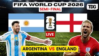 WATCH LIVE: England vs Argentina | FIFA World Cup 2026 Semi-Final screenshot 4