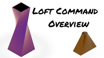 Loft Command overview | Solid Edge 2020