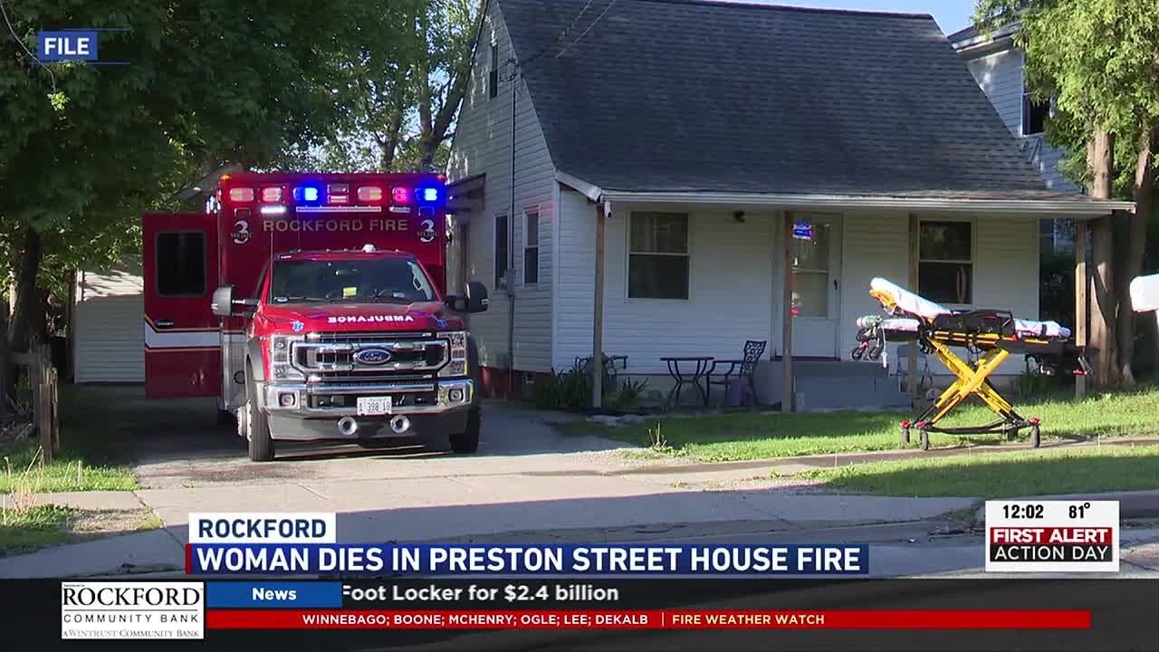 Coroner identifies woman who died in Rockford house fire - YouTube