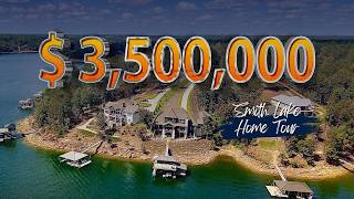 Inside This $3.5M Smith Lake Home | Breathtaking Waterfront Property on Lewis Smith Lake in Alabama