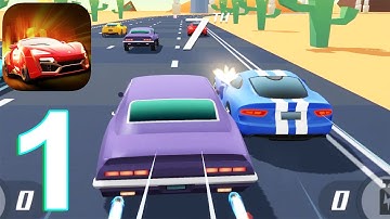 Crazy Racing Car-Chase Driving Gameplay Walkthrough Part 1 (IOS/Android)