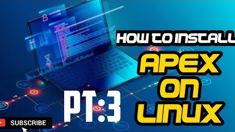 Apex installation on Linux pt3 #oracle #apex #apexlegends #oraclelinux